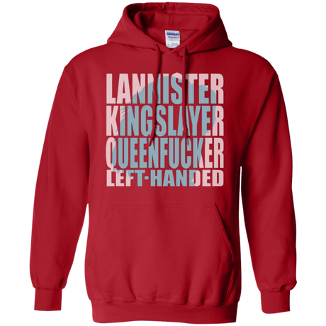 Sweatshirts Red / Small Lannister Left Handed Pullover Hoodie