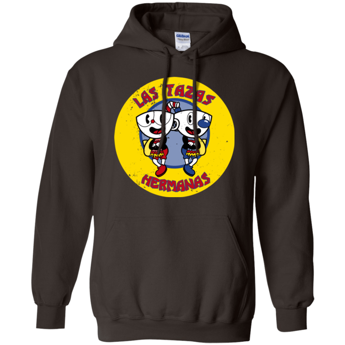 Sweatshirts Dark Chocolate / Small las tazas hermanas Pullover Hoodie