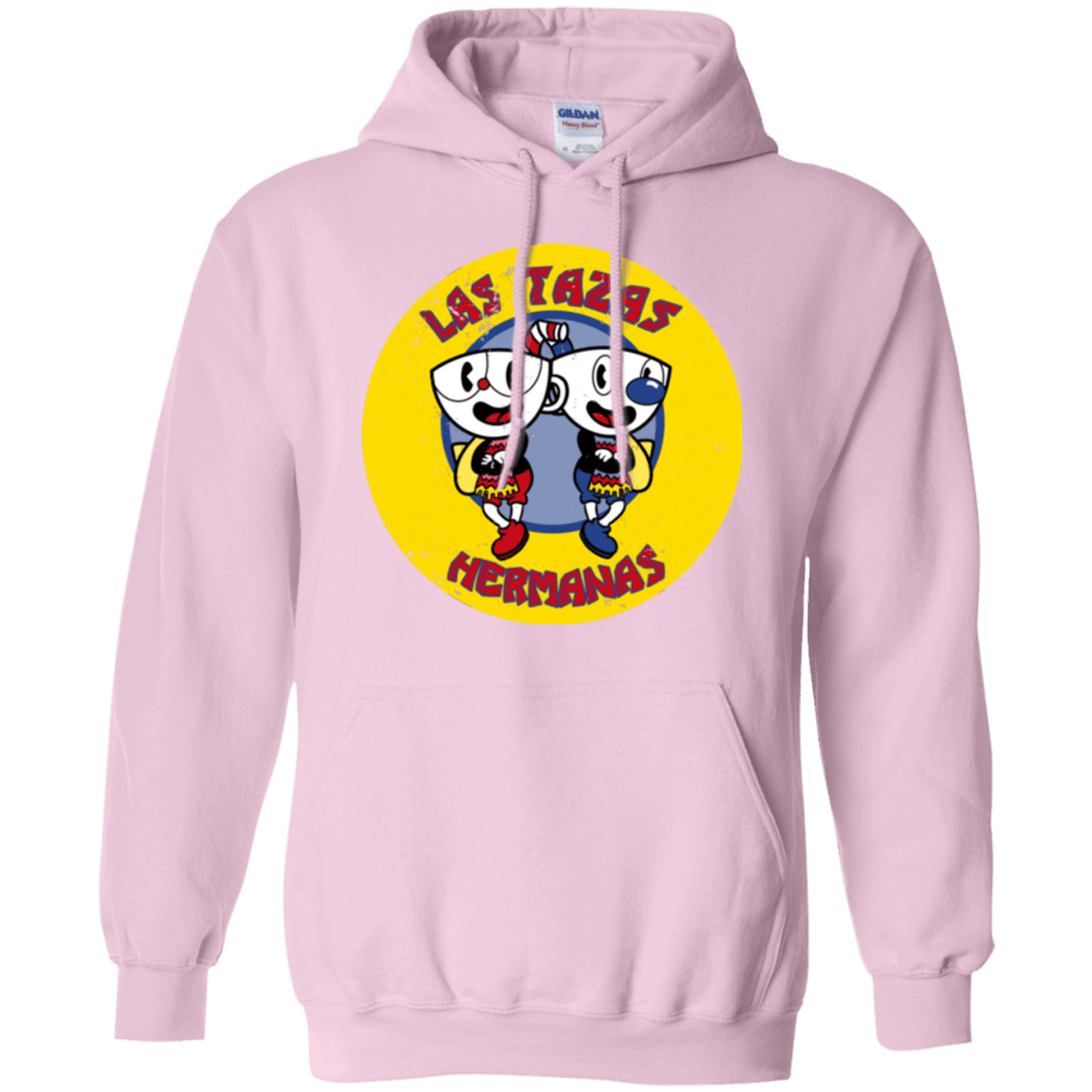 Sweatshirts Light Pink / Small las tazas hermanas Pullover Hoodie