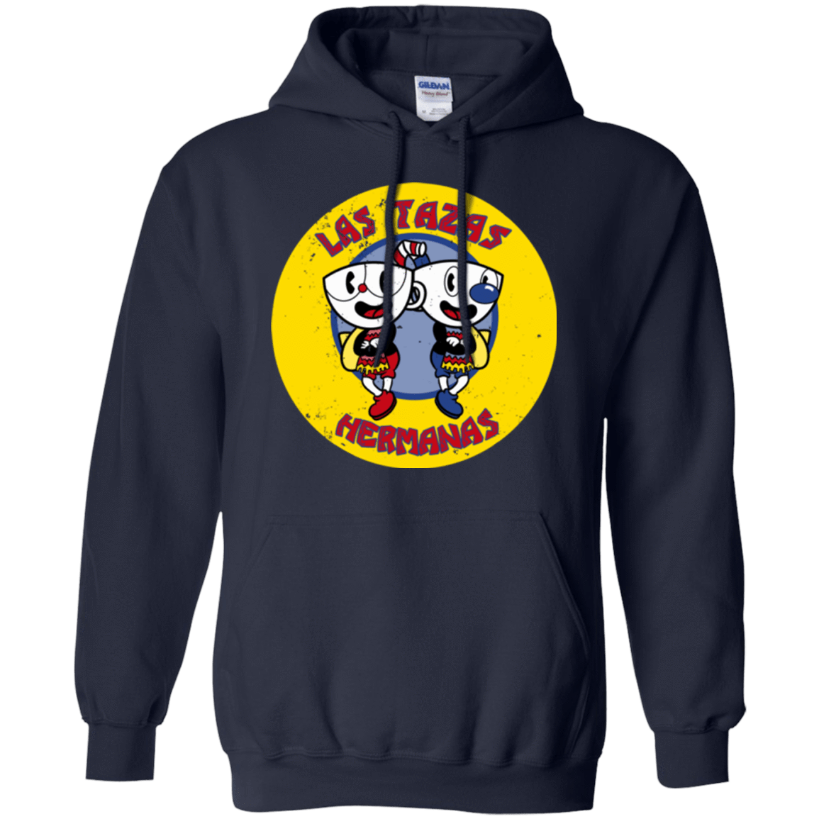 Sweatshirts Navy / Small las tazas hermanas Pullover Hoodie