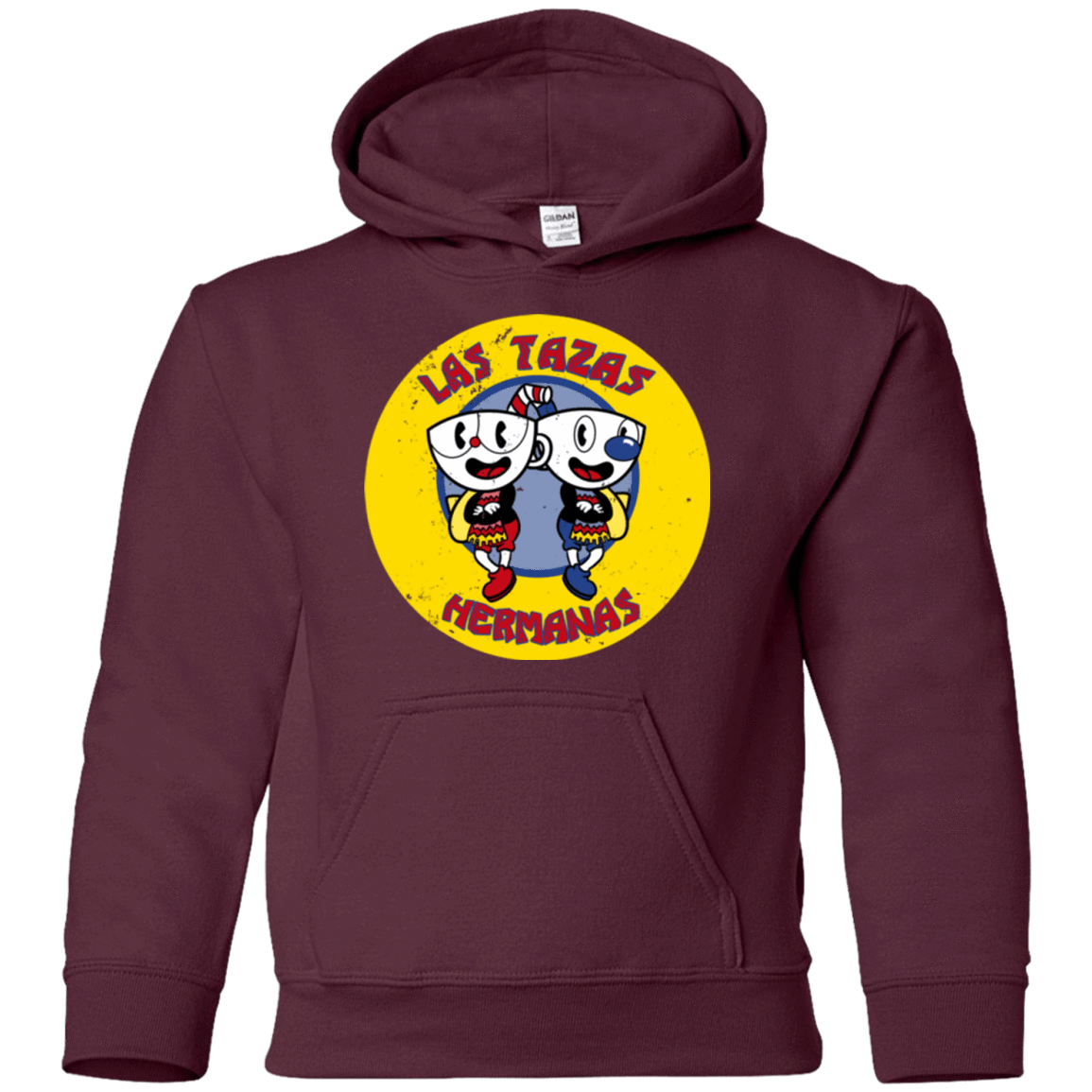 Sweatshirts Maroon / YS las tazas hermanas Youth Hoodie