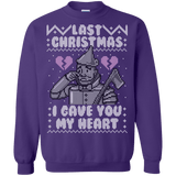Sweatshirts Purple / S Last Christmas Crewneck Sweatshirt