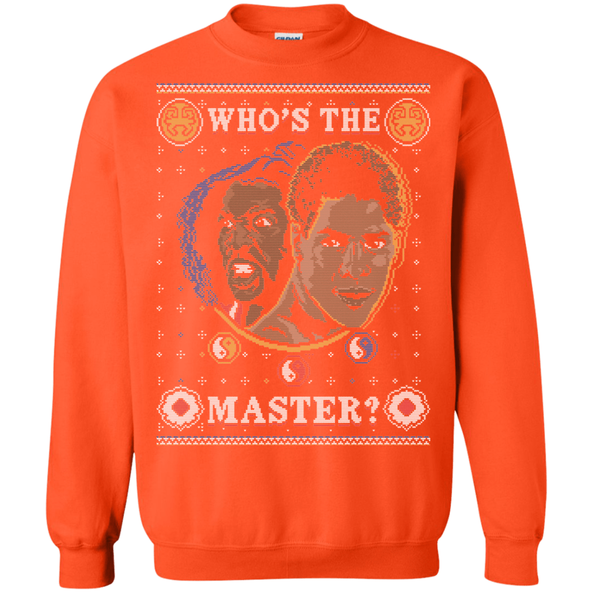 Sweatshirts Orange / Small Last Dragon Crewneck Sweatshirt