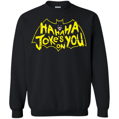 Sweatshirts Black / Small Last Laugh Crewneck Sweatshirt