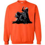 Sweatshirts Orange / Small Last laugh Crewneck Sweatshirt