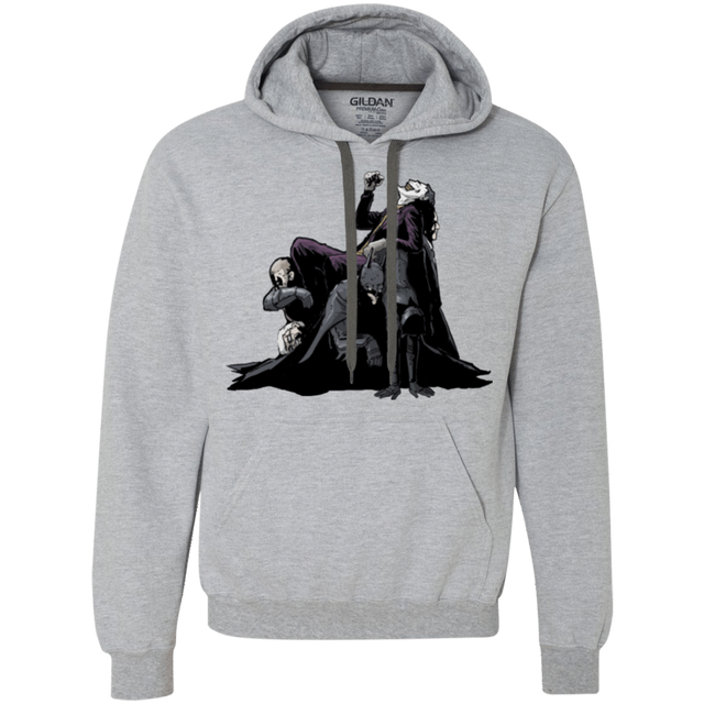 Sweatshirts Sport Grey / Small Last laugh Premium Fleece Hoodie