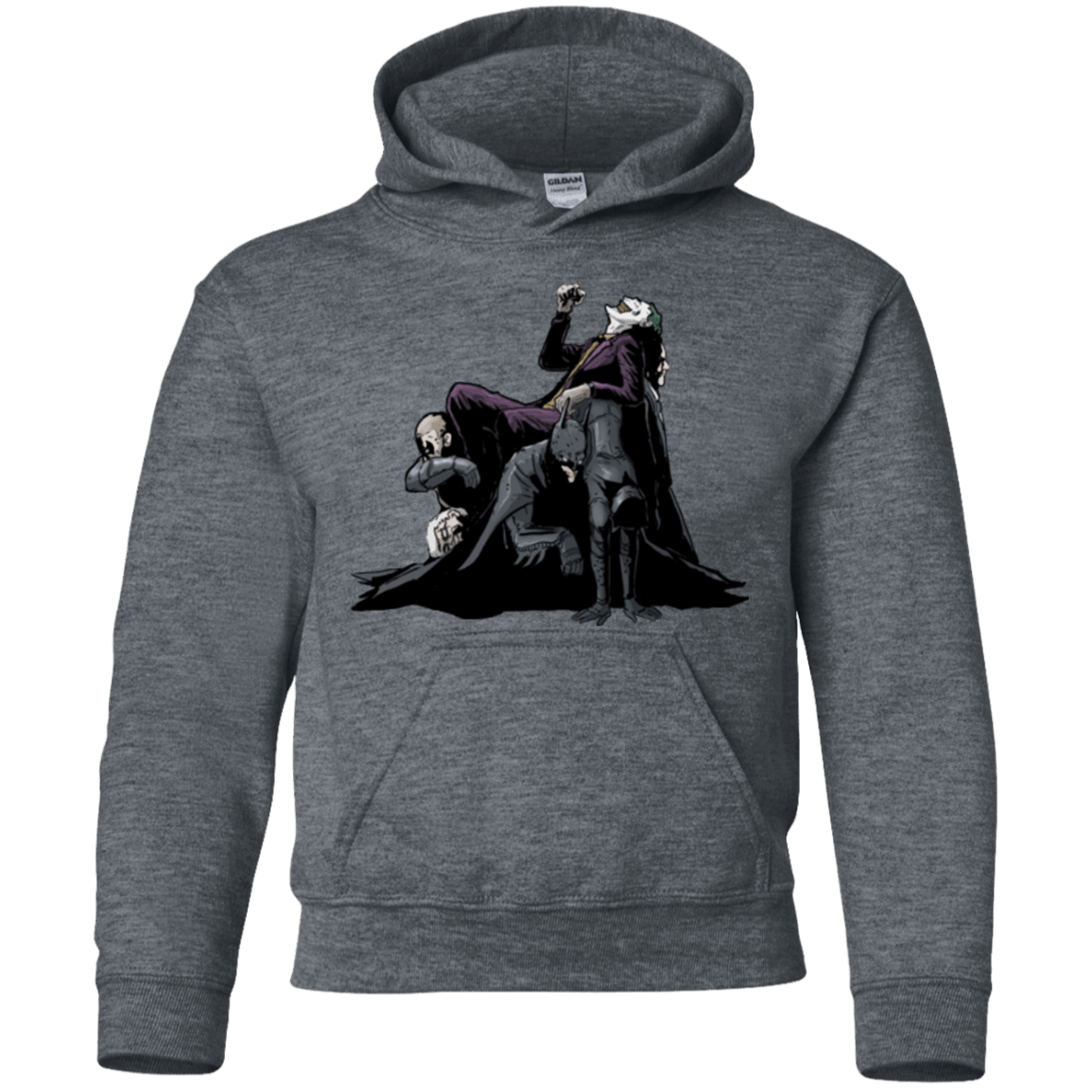 Sweatshirts Dark Heather / YS Last laugh Youth Hoodie