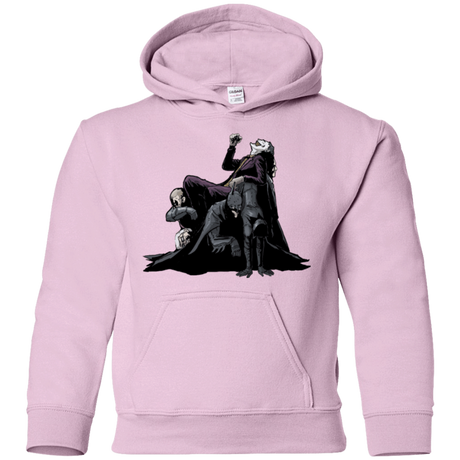 Sweatshirts Light Pink / YS Last laugh Youth Hoodie