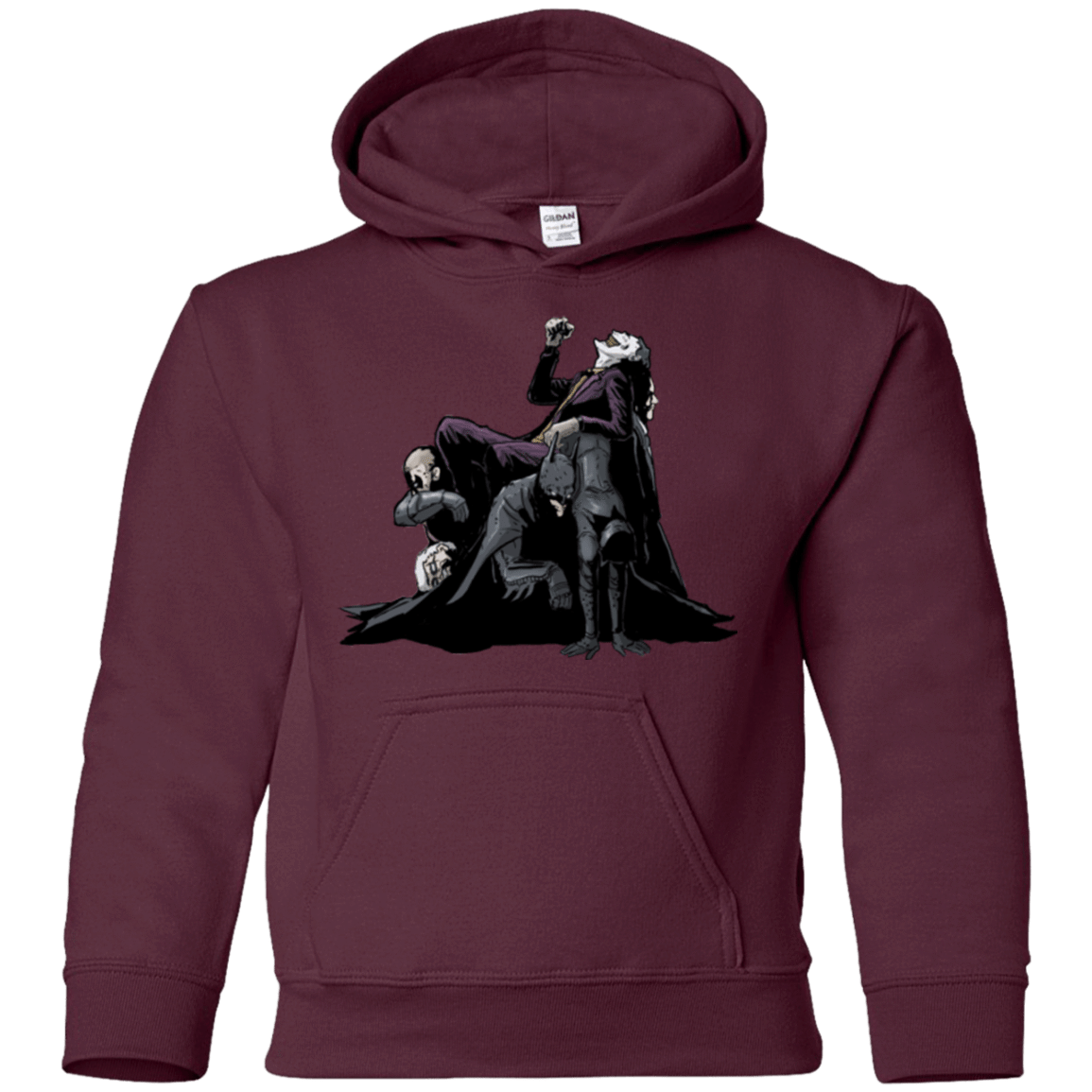 Sweatshirts Maroon / YS Last laugh Youth Hoodie