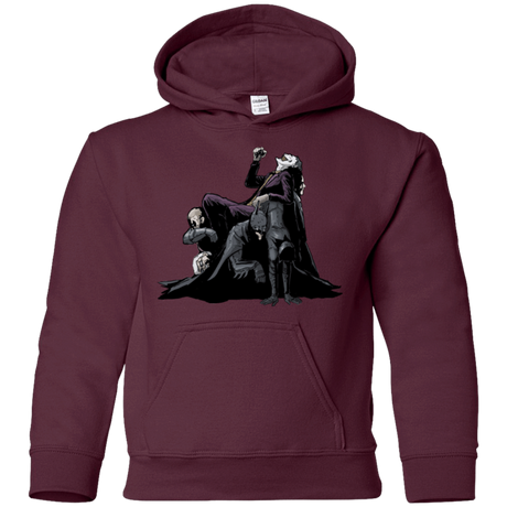 Sweatshirts Maroon / YS Last laugh Youth Hoodie