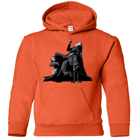 Sweatshirts Orange / YS Last laugh Youth Hoodie