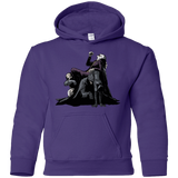 Sweatshirts Purple / YS Last laugh Youth Hoodie