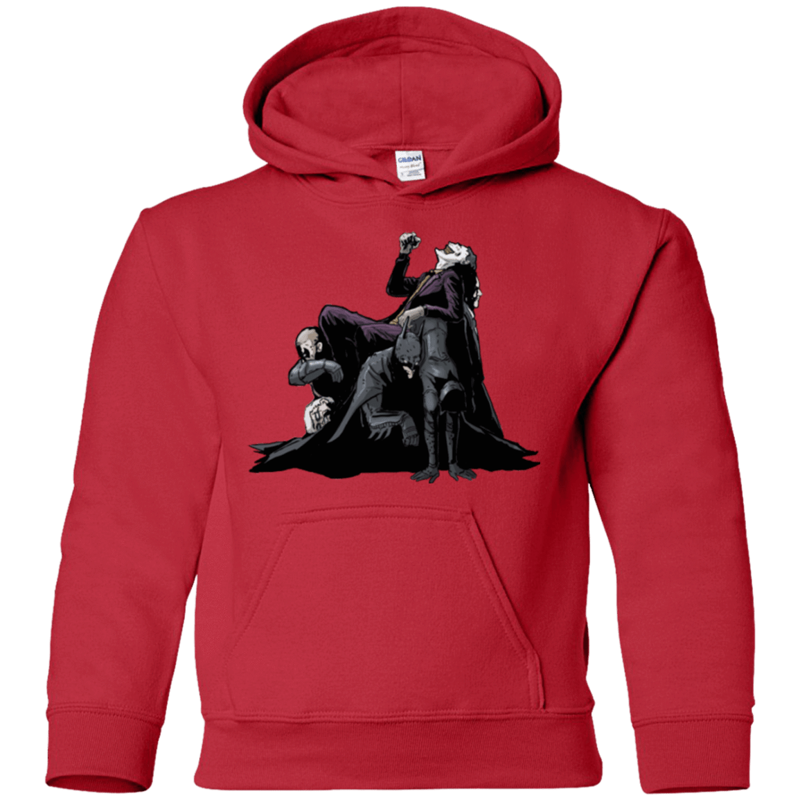 Sweatshirts Red / YS Last laugh Youth Hoodie