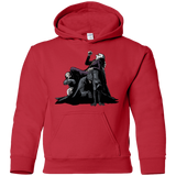 Sweatshirts Red / YS Last laugh Youth Hoodie