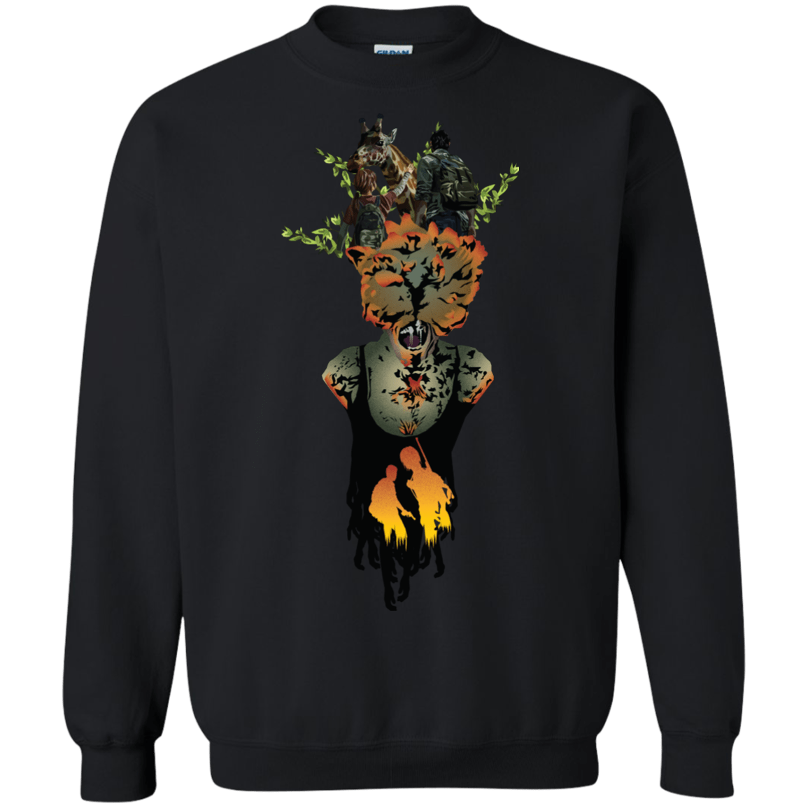 Sweatshirts Black / S Last of Us Crewneck Sweatshirt
