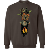 Sweatshirts Dark Chocolate / S Last of Us Crewneck Sweatshirt