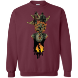 Sweatshirts Maroon / S Last of Us Crewneck Sweatshirt