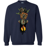 Sweatshirts Navy / S Last of Us Crewneck Sweatshirt