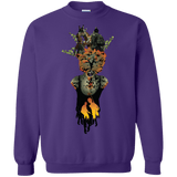 Sweatshirts Purple / S Last of Us Crewneck Sweatshirt