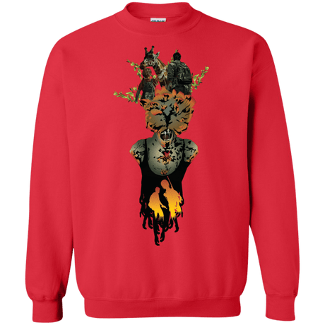 Sweatshirts Red / S Last of Us Crewneck Sweatshirt