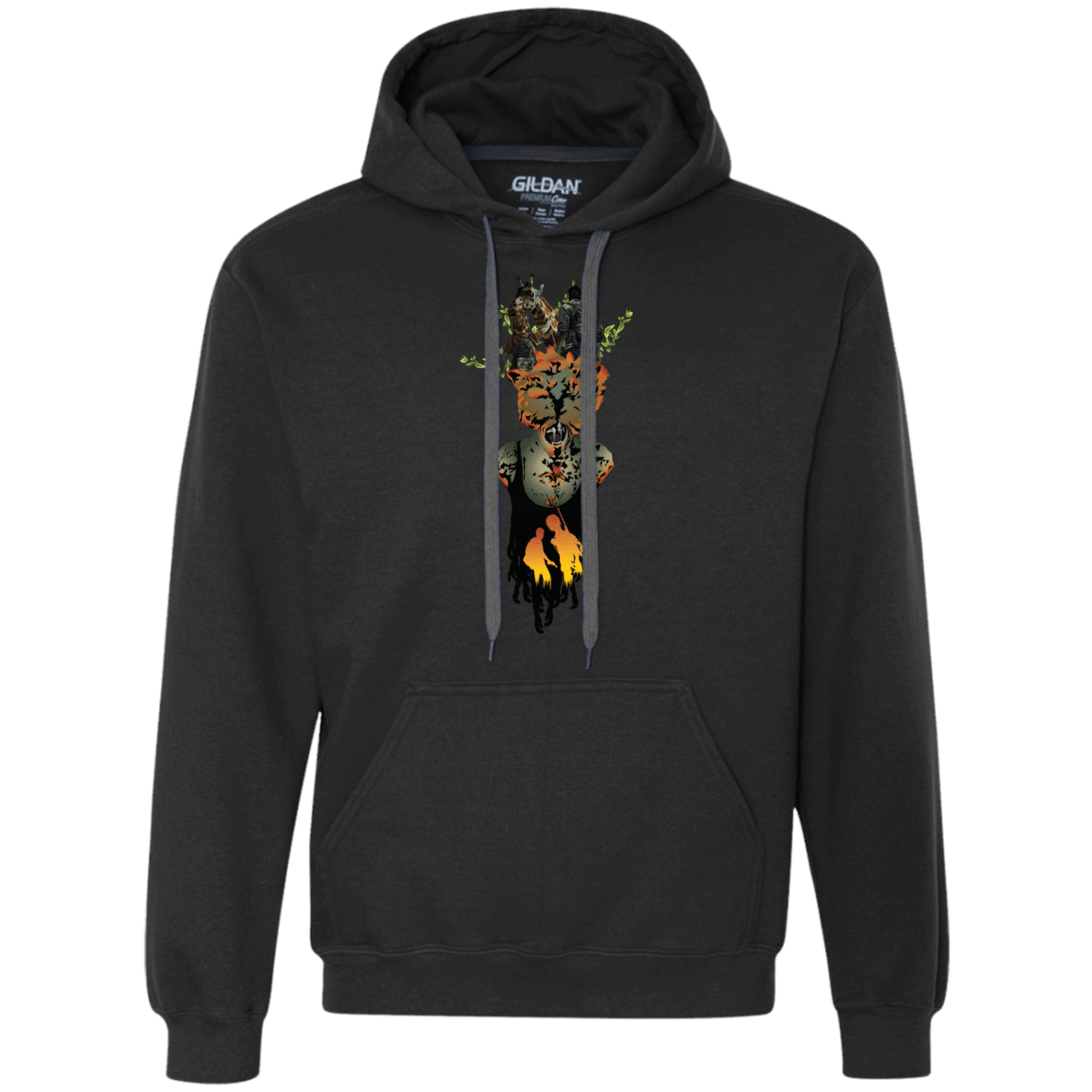Sweatshirts Black / S Last of Us Premium Fleece Hoodie