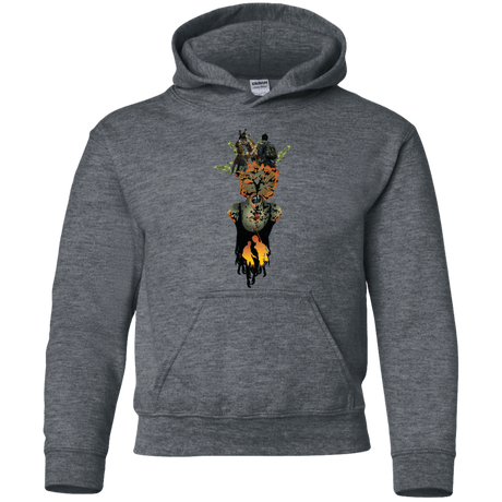 Sweatshirts Dark Heather / YS Last of Us Youth Hoodie