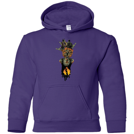 Sweatshirts Purple / YS Last of Us Youth Hoodie
