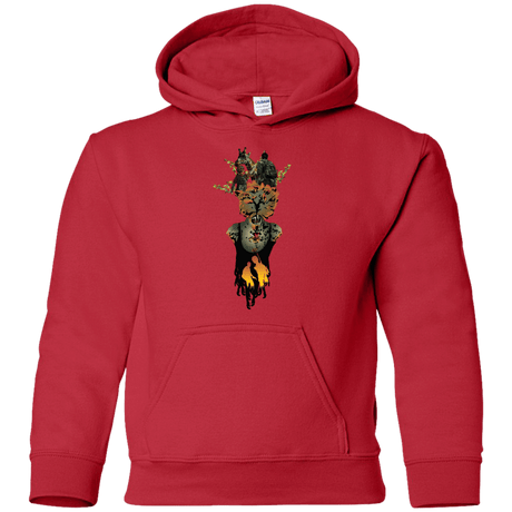 Sweatshirts Red / YS Last of Us Youth Hoodie