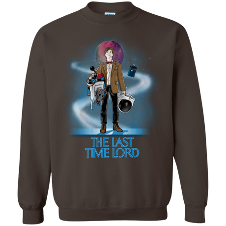 Sweatshirts Dark Chocolate / Small Last Time Lord Crewneck Sweatshirt