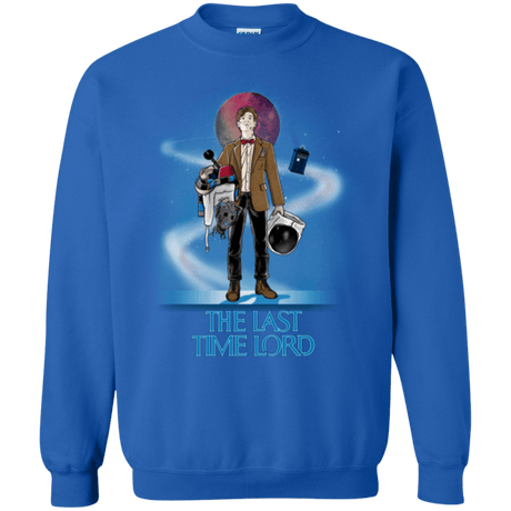 Sweatshirts Royal / Small Last Time Lord Crewneck Sweatshirt