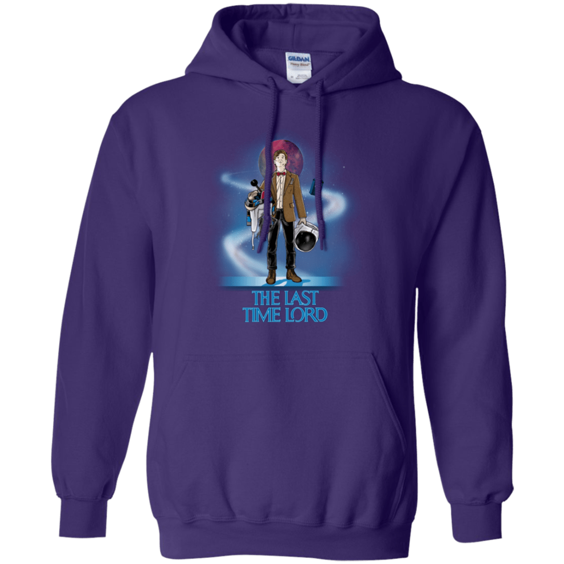 Sweatshirts Purple / Small Last Time Lord Pullover Hoodie