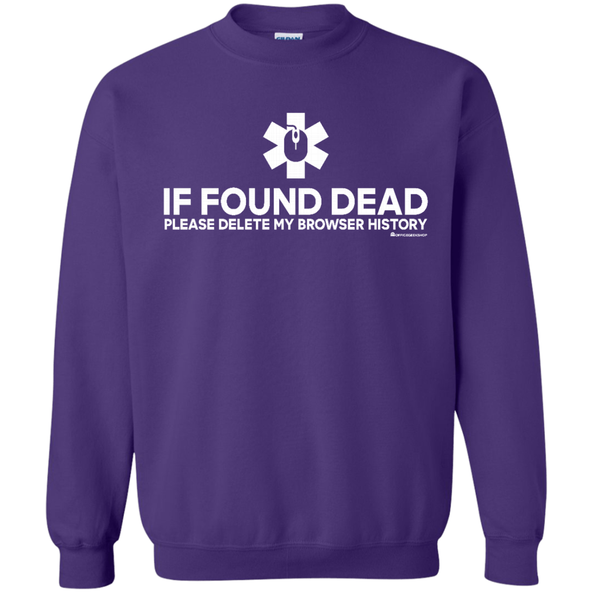Sweatshirts Purple / Small Last Wish Crewneck Sweatshirt