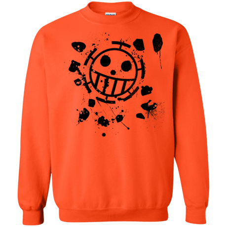 Sweatshirts Orange / Small Law Crewneck Sweatshirt