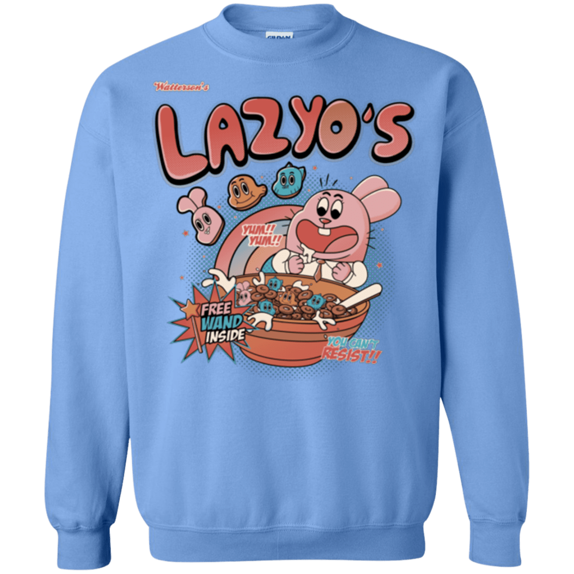 Sweatshirts Carolina Blue / Small Lazyo's Crewneck Sweatshirt