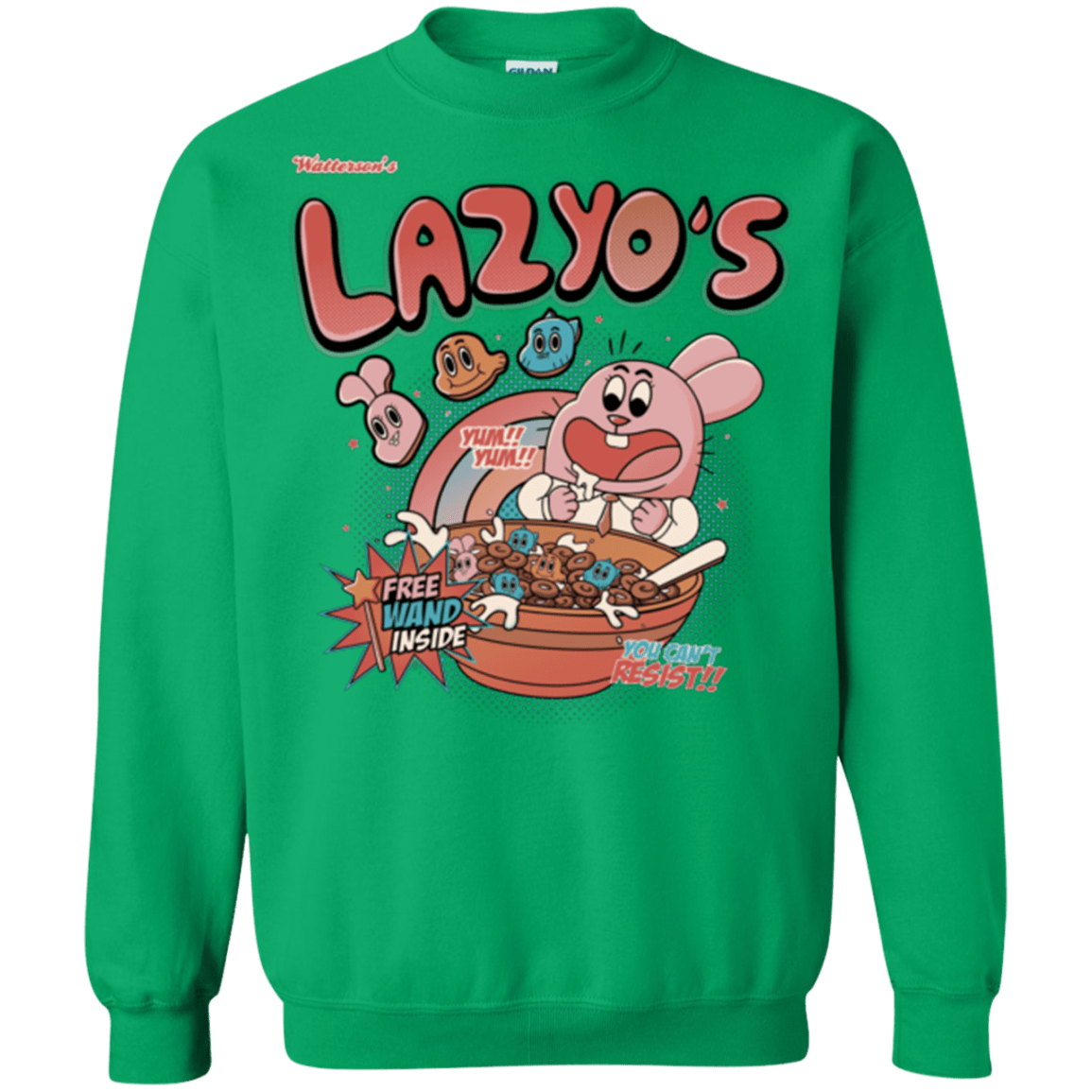 Sweatshirts Irish Green / Small Lazyo's Crewneck Sweatshirt