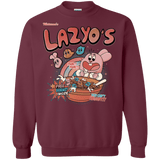 Sweatshirts Maroon / Small Lazyo's Crewneck Sweatshirt