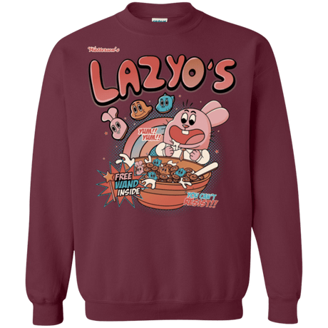 Sweatshirts Maroon / Small Lazyo's Crewneck Sweatshirt