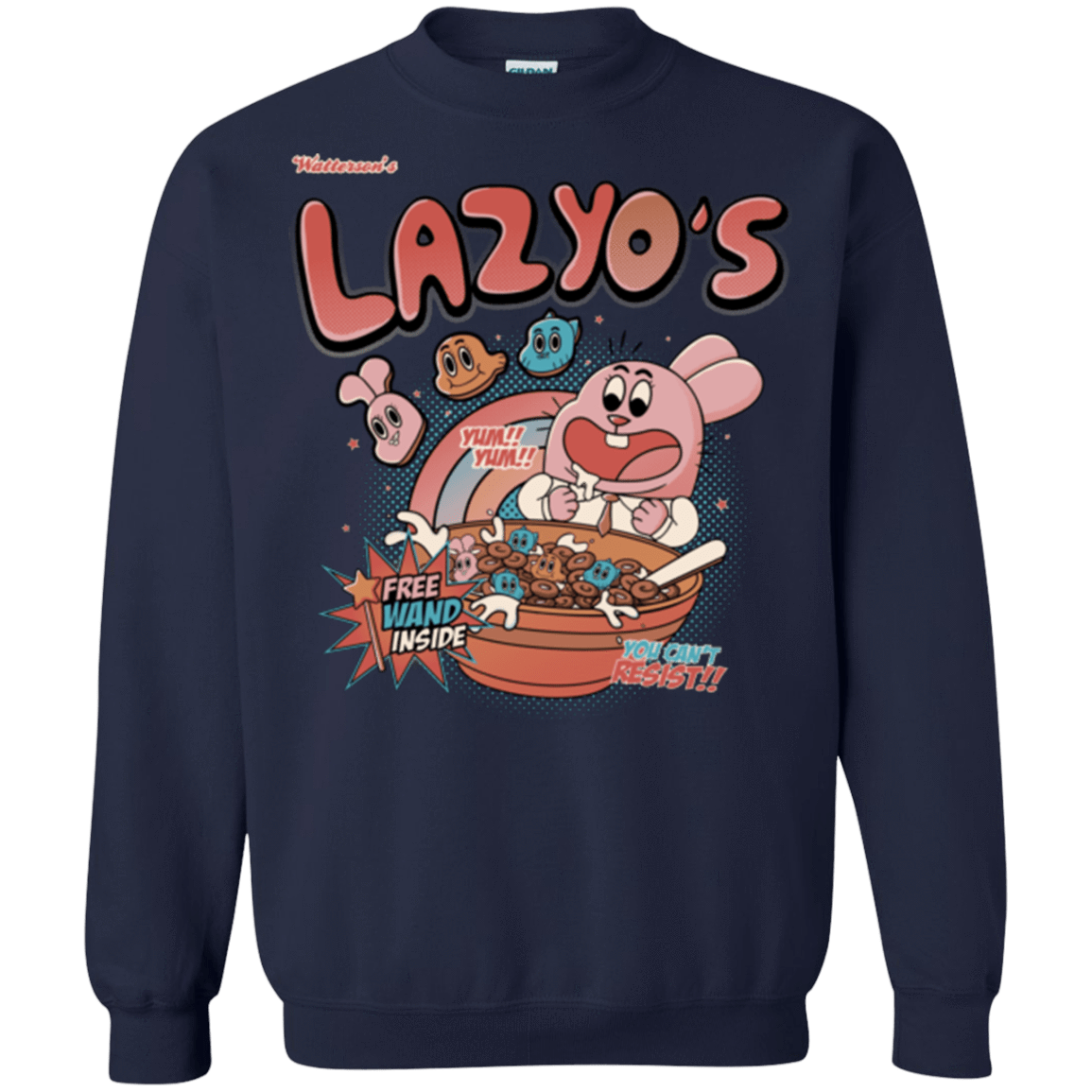Sweatshirts Navy / Small Lazyo's Crewneck Sweatshirt