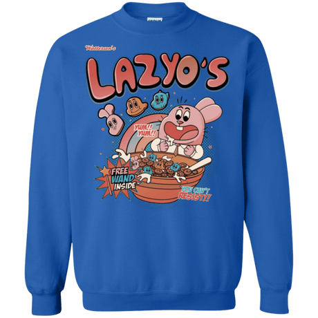 Sweatshirts Royal / Small Lazyo's Crewneck Sweatshirt