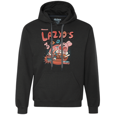 Sweatshirts Black / Small Lazyo's Premium Fleece Hoodie