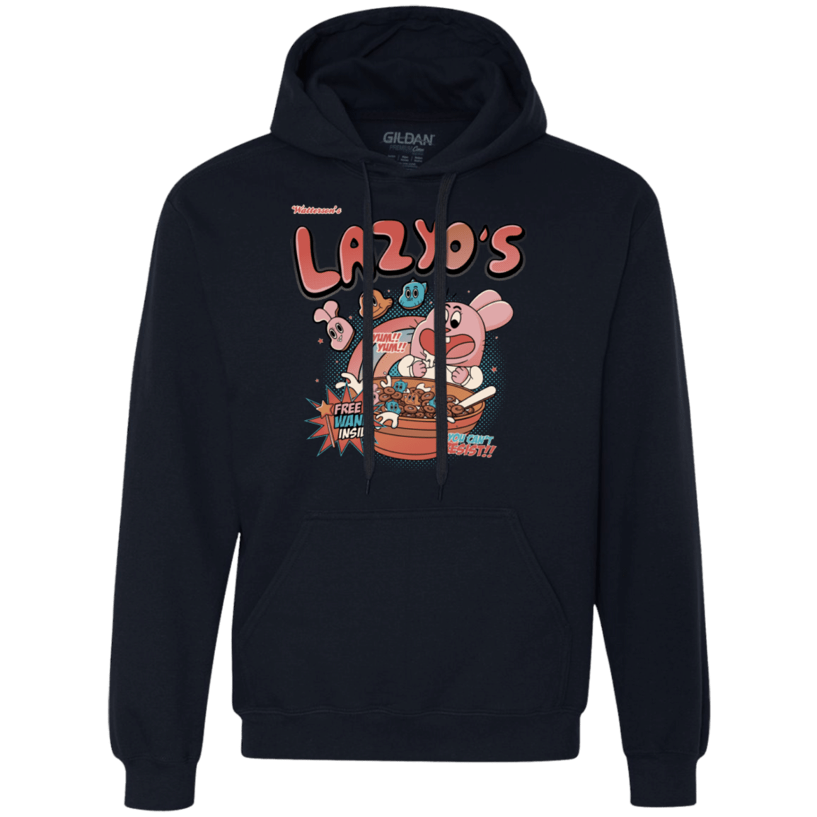 Sweatshirts Navy / Small Lazyo's Premium Fleece Hoodie