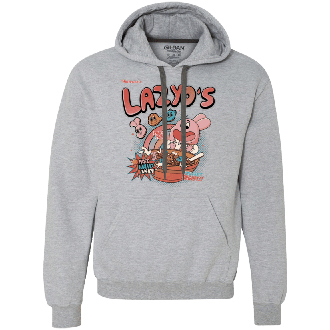 Sweatshirts Sport Grey / Small Lazyo's Premium Fleece Hoodie