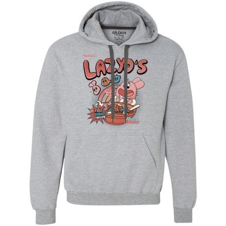 Sweatshirts Sport Grey / Small Lazyo's Premium Fleece Hoodie