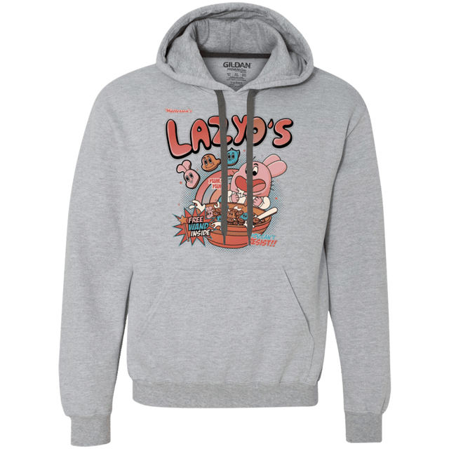 Sweatshirts Sport Grey / Small Lazyo's Premium Fleece Hoodie
