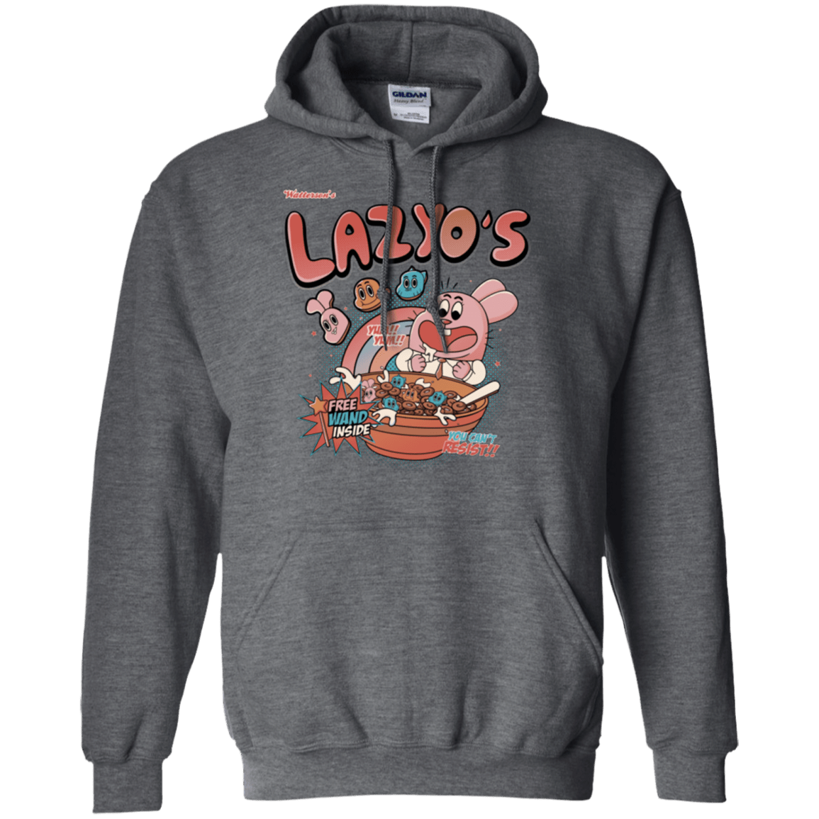 Sweatshirts Dark Heather / Small Lazyo's Pullover Hoodie