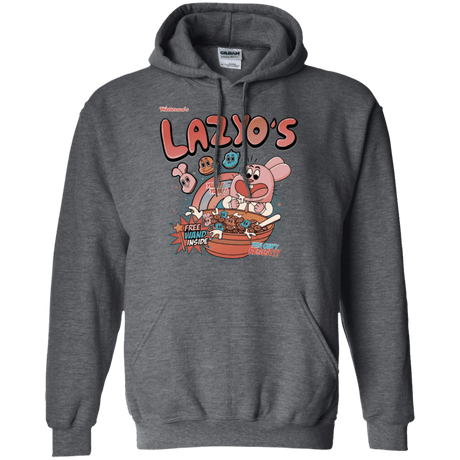 Sweatshirts Dark Heather / Small Lazyo's Pullover Hoodie