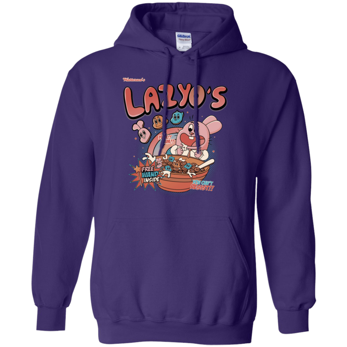 Sweatshirts Purple / Small Lazyo's Pullover Hoodie