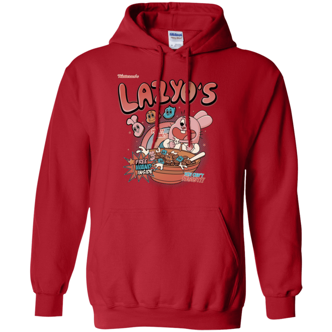 Sweatshirts Red / Small Lazyo's Pullover Hoodie