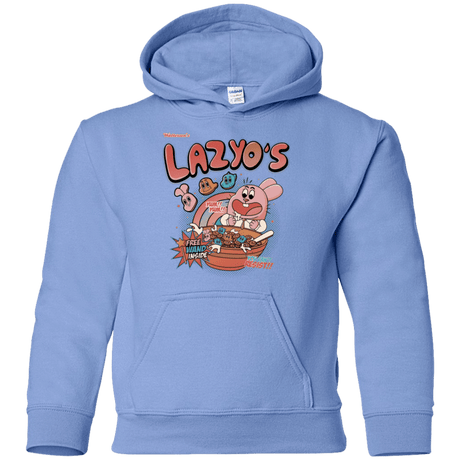 Sweatshirts Carolina Blue / YS Lazyo's Youth Hoodie