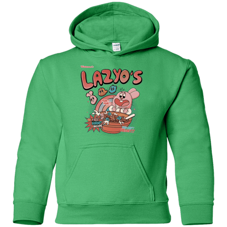 Sweatshirts Irish Green / YS Lazyo's Youth Hoodie